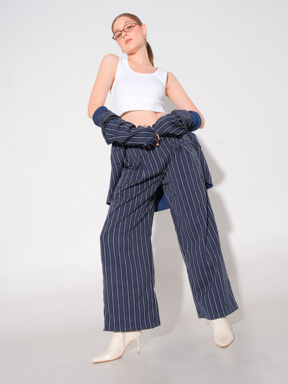 Como Stripe Trouser Pants
