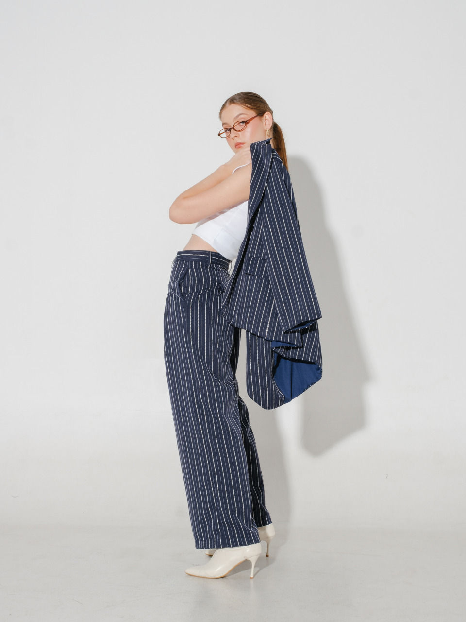 Como Stripe Trouser Pants
