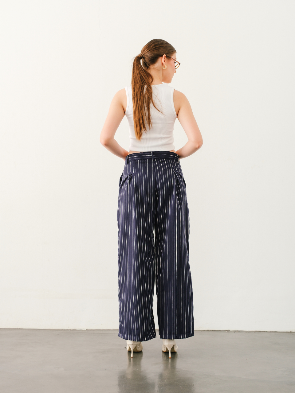 Como Stripe Trouser Pants