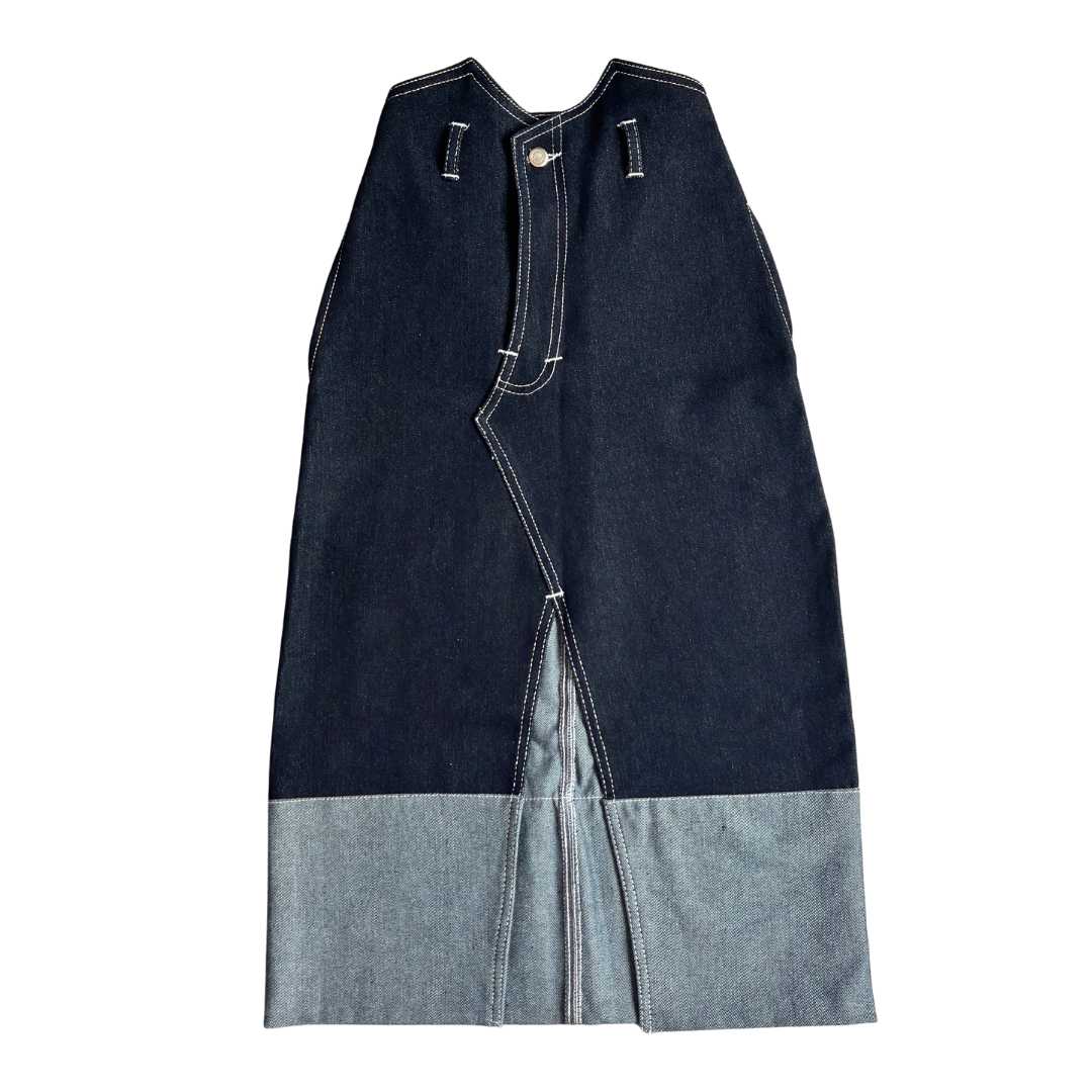 Nicole Bow Denim Skirt