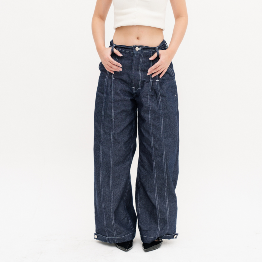 Pat Denim Pants