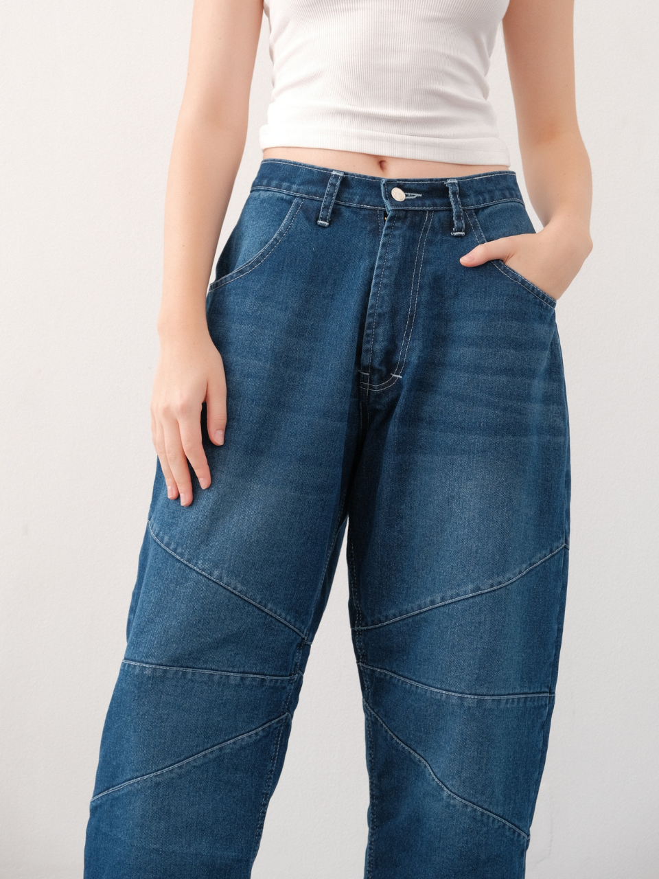 Noa Barrel Denim Jeans Pants