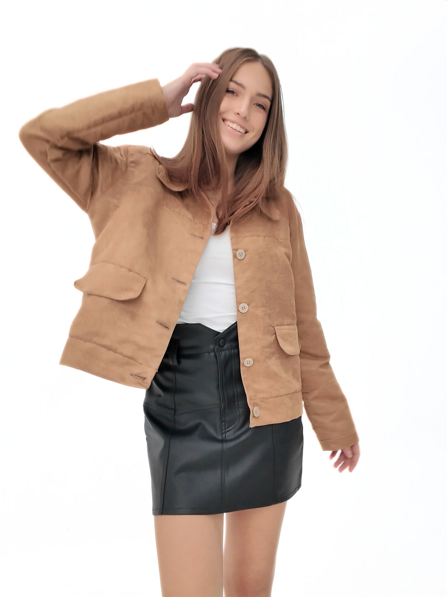 AUCTUS - Ally Suede Jacket