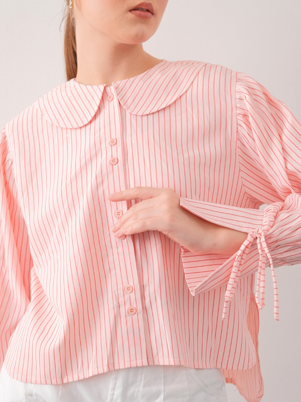 Willow Puffy Stripe Shirt