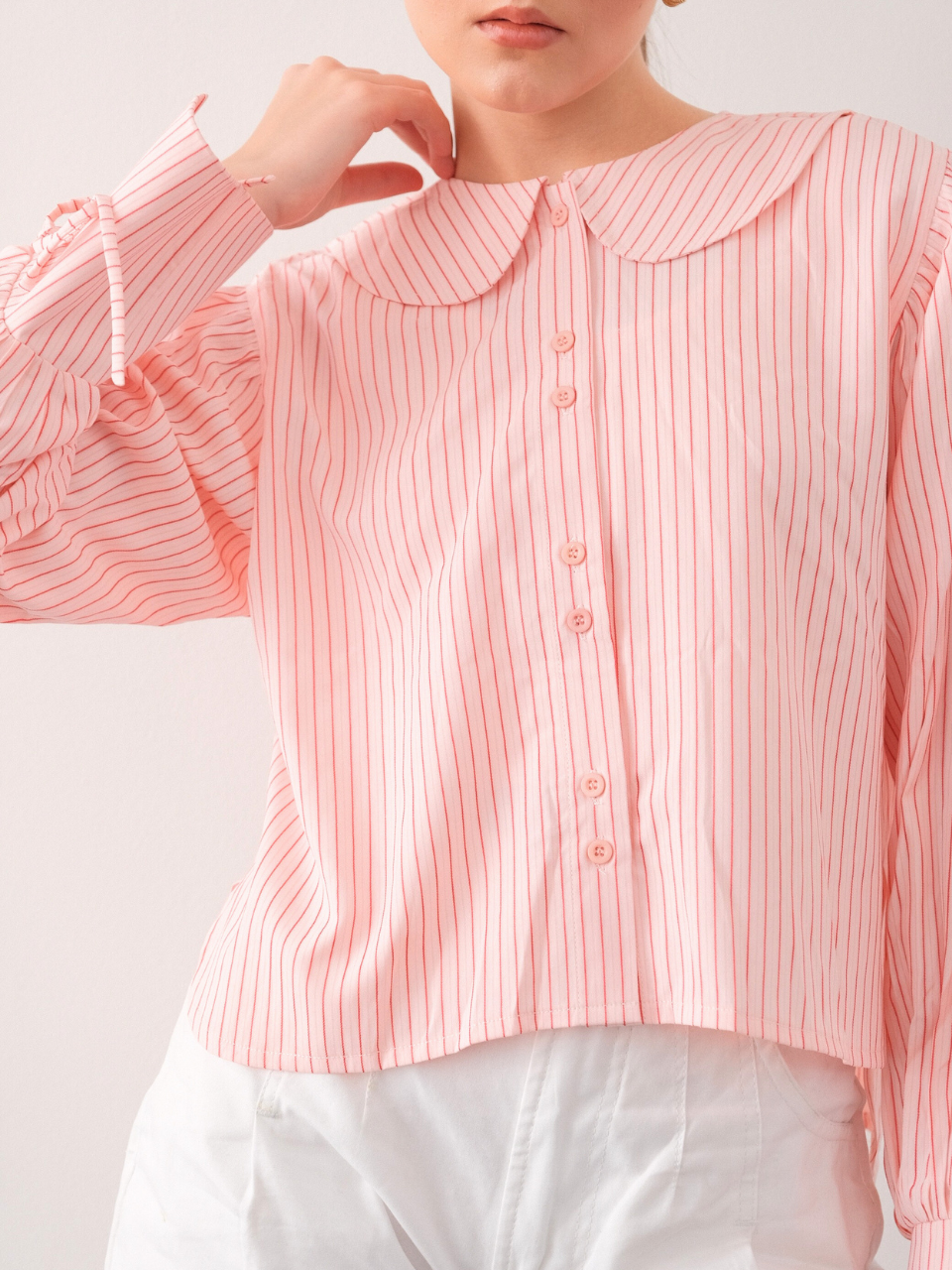 Willow Puffy Stripe Shirt