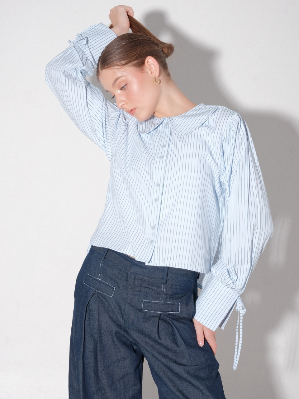 Willow Puffy Stripe Shirt