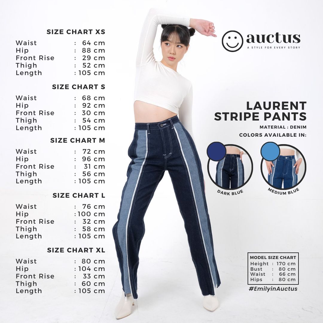 Laurent Stripe Pants