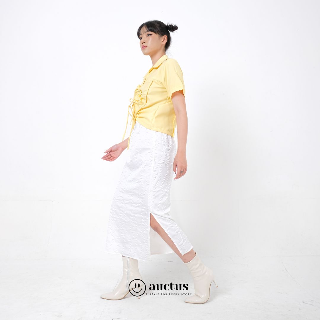Mon Cheri Textured Skirt