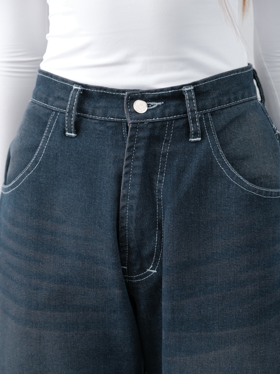 Noa Barrel Denim Jeans Pants