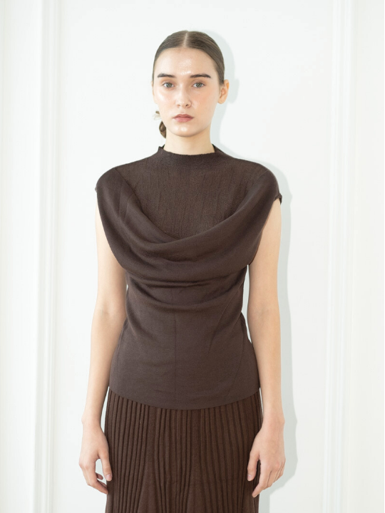 AUCTUS - Aure Drappery Top