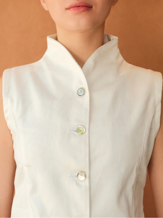 AUCTUS - Lune Waistcoat Top