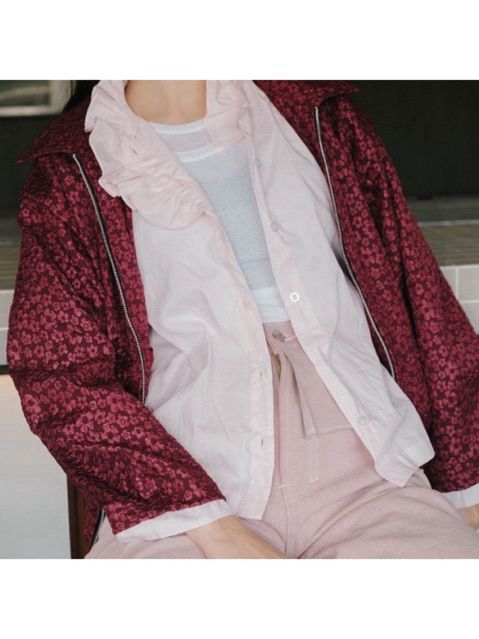 AUCTUS - Jemima Double Layer Jacquard Jacket
