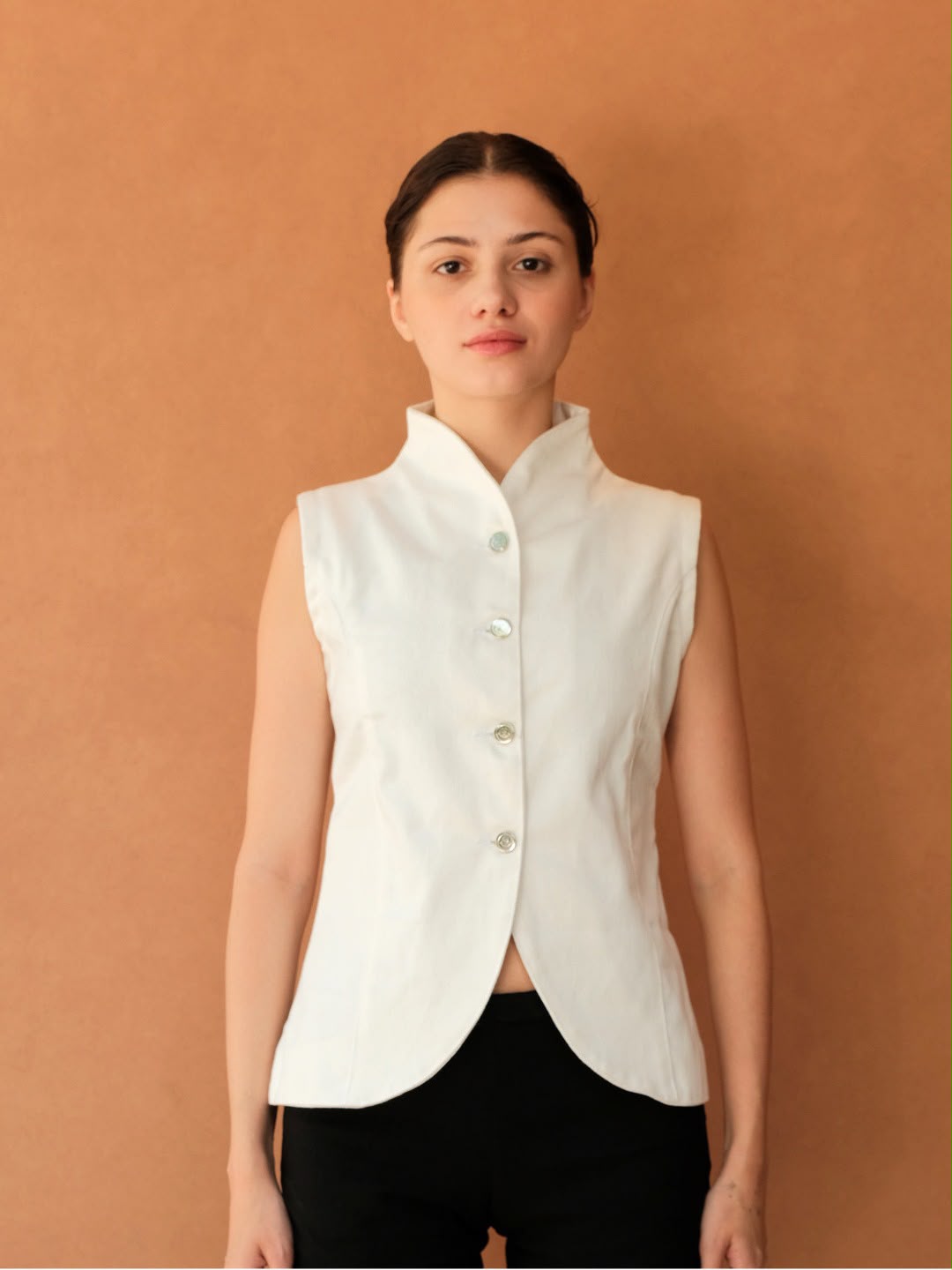 AUCTUS - Lune Waistcoat Top