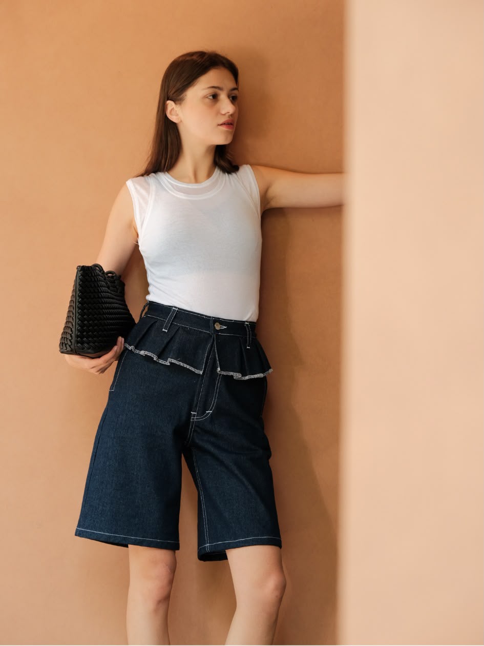 AUCTUS - Maurice Ruffle Pants